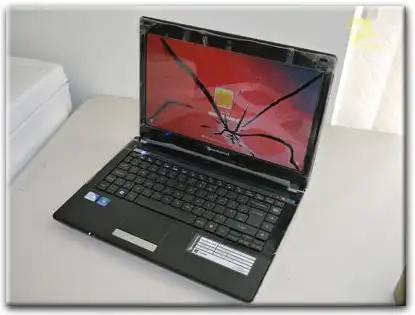 Замена матрицы Packard Bell в Клину