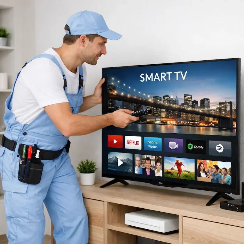 Как вызвать мастера для настройки Smart TV в Клину