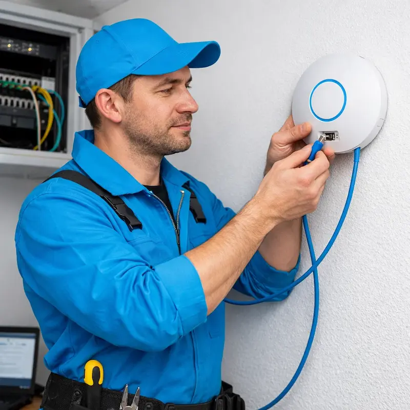 Подключение точки доступа в Клину