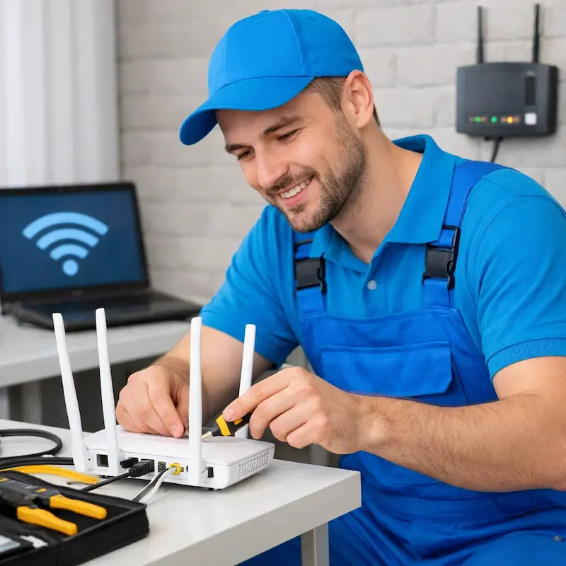 Настройка Wi - Fi в Клину