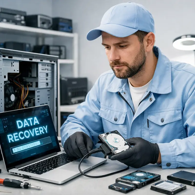 Восстановление файлов в Клину