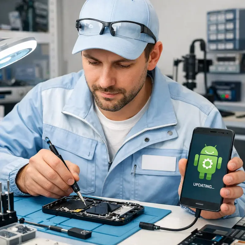 Настройка системы Android в Клину